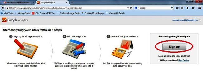 Access Google Analytics
